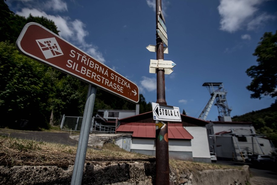 Jáchymov to miasto górnicze znane od XVI wieku, kiedy odkryto tu bogate złoża srebra /Martin Divisek /PAP/EPA