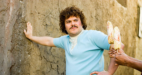 Jack Black w filmie 'Nacho Libre" /