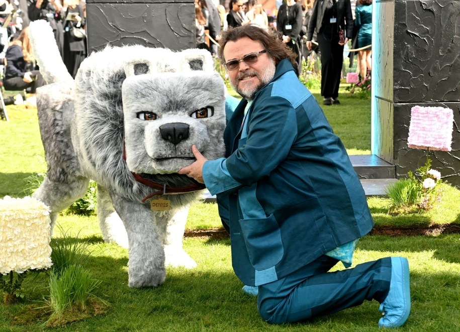 Jack Black w trakcie premiery filmu. Muzyk przygotował ścieżkę dźwiękową do "Minecraft: Film" /Dave Hogan/Hogan Media/Shutterstock/Rex Features /East News