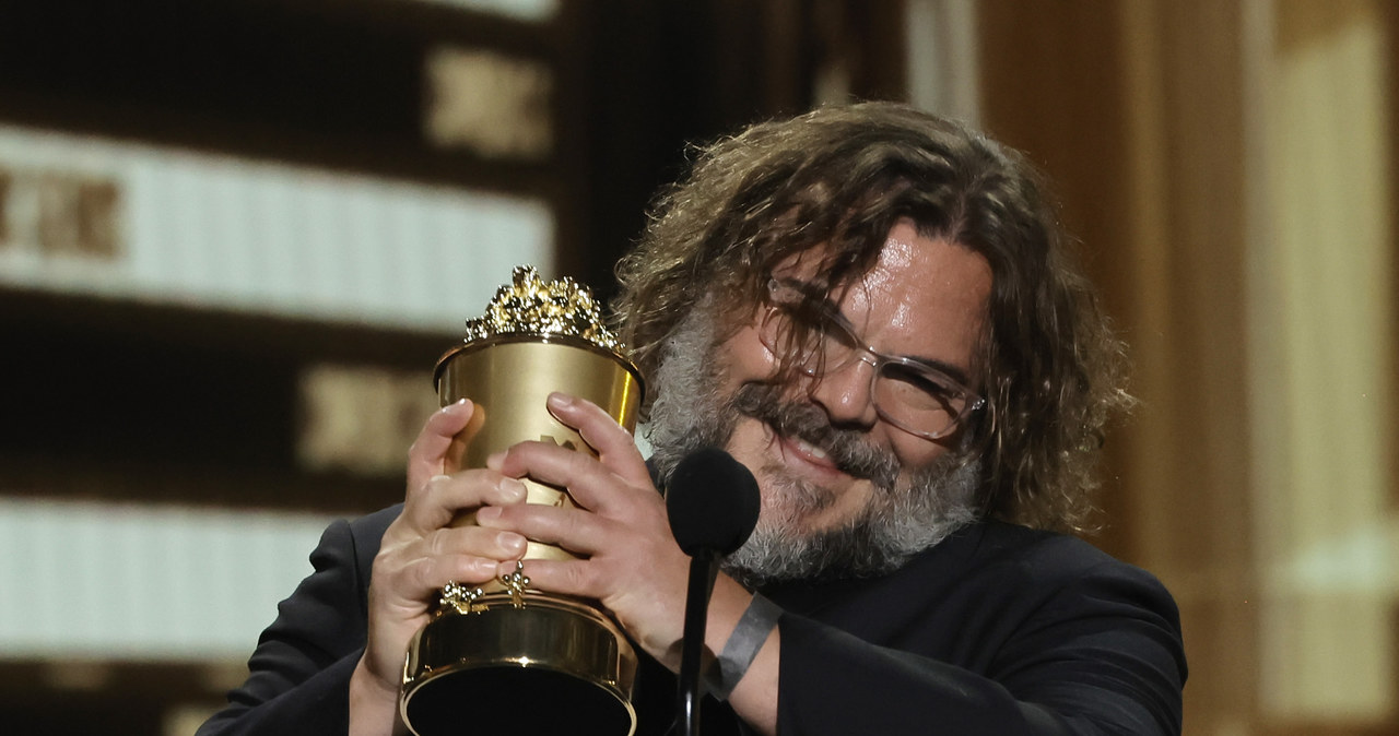 Jack Black z Nagrodą Comedic Genius - MTV Movie & TV Awards 2022 / Kevin Winter /Getty Images