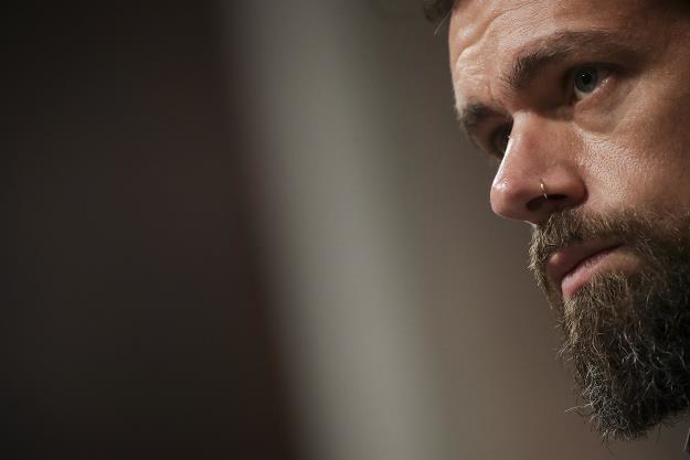 Jack Dorsey, prezes i współzałożyciel Twittera. Fot. Drew Angerer /Getty Images/Flash Press Media