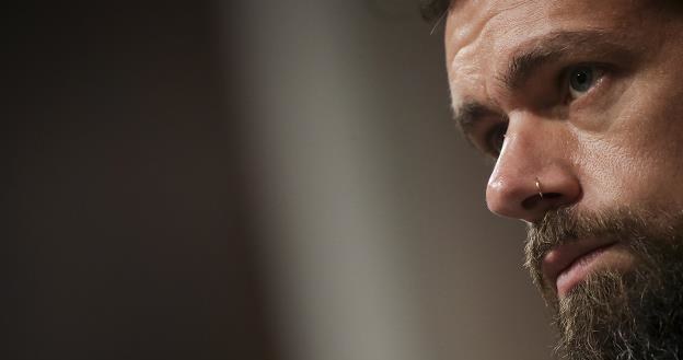 Jack Dorsey, prezes i współzałożyciel Twittera. Fot. Drew Angerer /Getty Images/Flash Press Media