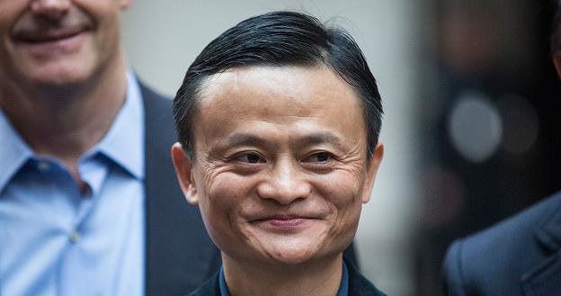 Jack Ma, dyrektor wykonawczy Alibaba Group (posiada 7,8 proc. akcji spółki) /AFP