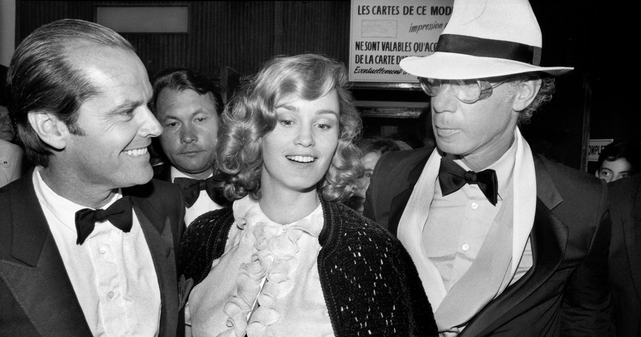 Jack Nicholson, Jessica Lange i Bob Rafelson na premierze filmu "Listonowa zawsze dzwoni dwa razy" w Cannes (1981) / fot. Jean-Marc ZAORSKI /PAT/Gamma-Rapho /Getty Images