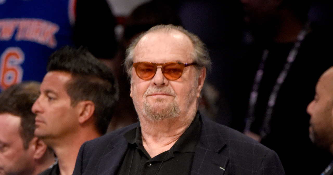 Jack Nicholson podczas meczu NBA /Kevin Mazur /Getty Images