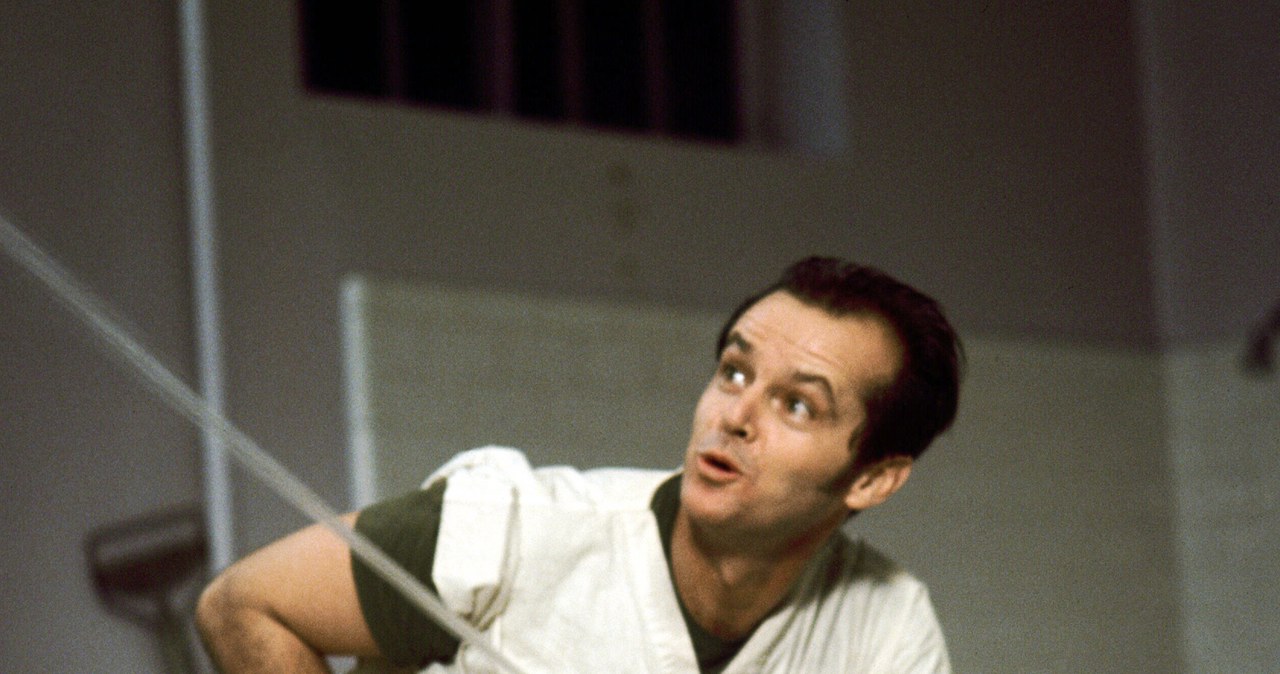 Jack Nicholson w filmie "Lot nad kukułczym gniazdem" /Silver Screen Collection /Getty Images