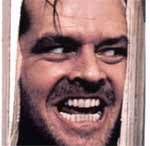 Jack Nicholson w filmie "Lśnienie" /