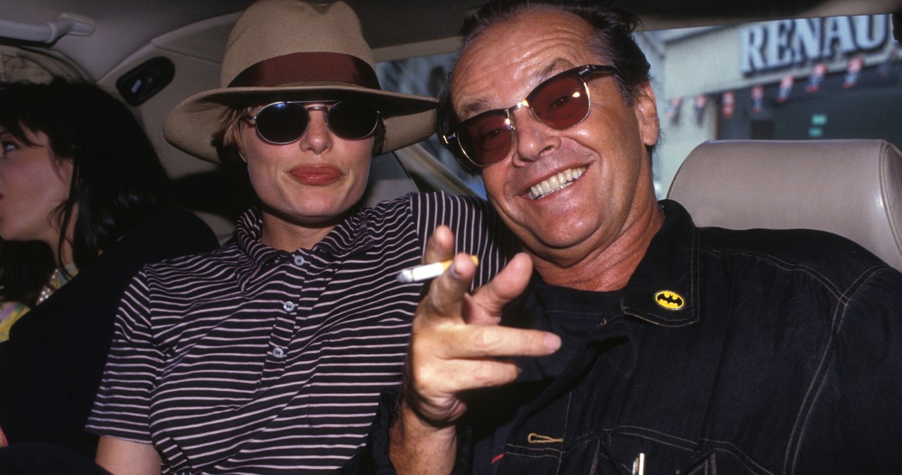 Jack Nicholson w Rebeccą Broussard /ARNAL/Gamma-Rapho /Getty Images