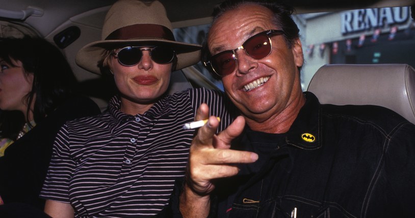 Jack Nicholson z Rebeccą Broussard /ARNAL/Gamma-Rapho /Getty Images