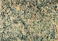 Jackson Pollock, Numer 1, (Lawendowa mgła), 1950 /Encyklopedia Internautica