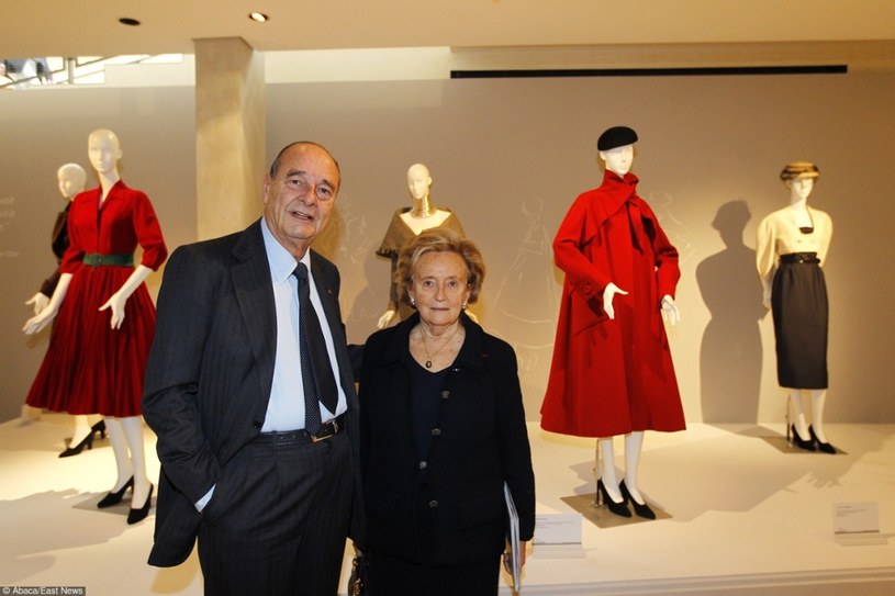 Jacques Chirac z żoną Bernadette / Abaca