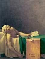Jacques-Louis David, Śmierć Marata, 1793 /Encyklopedia Internautica