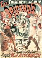 Jacques Offenbach, plakat do opery "Les Brigands", 10 XII 1869 /Encyklopedia Internautica