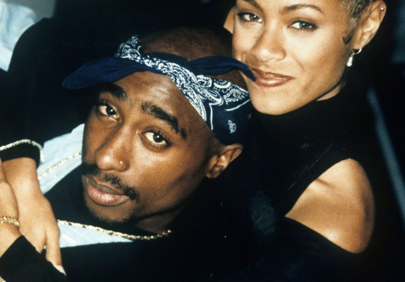 Jada Pinkett Smith i Tupac Shakur w 1996 roku /Mychal Watts/WireImage /Getty Images