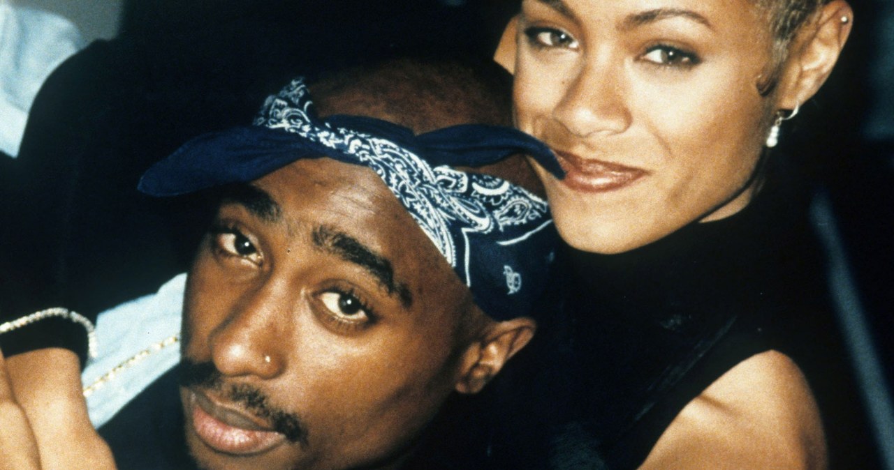 Jada Pinkett Smith i Tupac Shakur w 1996 roku /Mychal Watts/WireImage /Getty Images