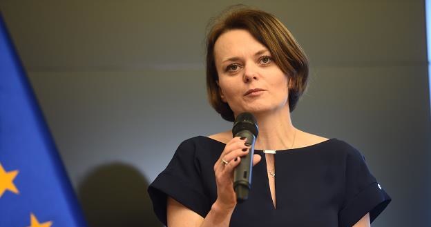 Jadwiga Emilewicz, minister przedsiębiorczości i technologii. Fot. Zbyszek Kaczmarek /Reporter