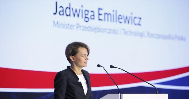 Jadwiga Emilewicz, minister przedsiębiorczości i technologii. Fot. Leszek Szymański /PAP