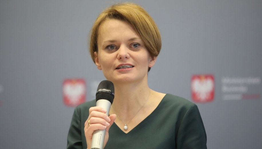 Jadwiga Emilewicz /	Wojciech Olkuśnik /PAP