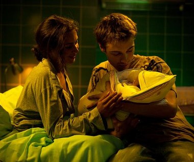 Jadwiga Gryn i Marcin Korcz w filmie "Być jak Kazimierz Deyna"