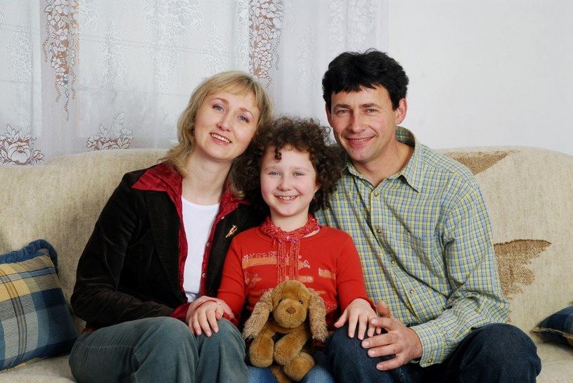 Jadzia Nalepa z rodzicami /Agencja FORUM