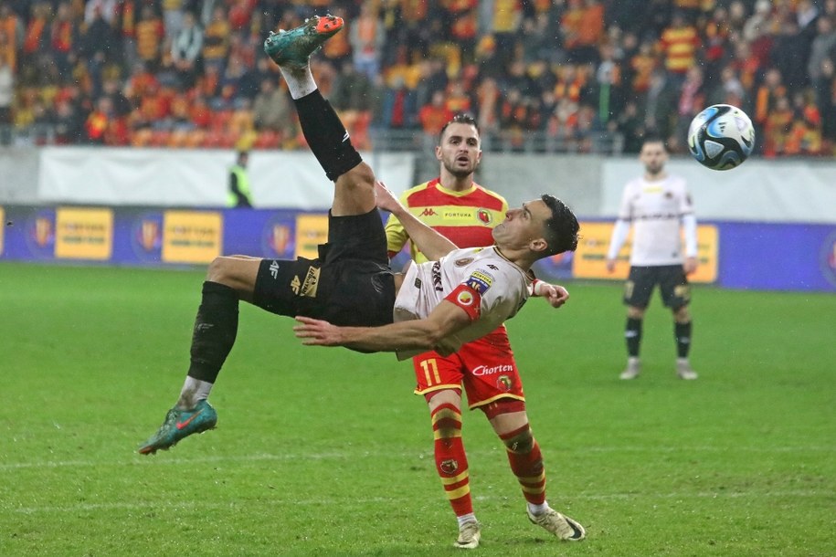 Jagiellonia Białystok - Korona Kielce / 	Artur Reszko    /PAP