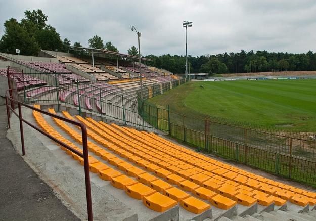Jagiellonia Bialystok na nowym stadionie (w tym samym miejscu) zagra w 2013 r. Fot. Michał Kość /Reporter