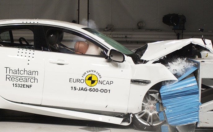 Jaguar XE / Fot: Euro NCAP /Informacja prasowa