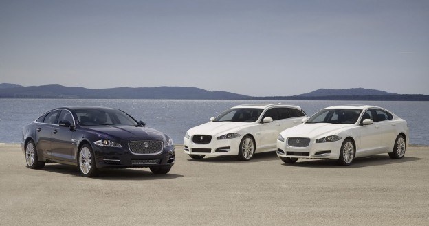 Jaguary XF i XJ będą teraz dostępne z ośmiobiegowym automatem. /Jaguar