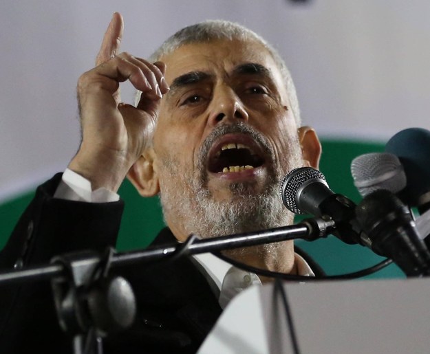 Jahij Sinwar, lider Hamasu w Strefie Gazy /Ashraf Amra /PAP/News Pictures