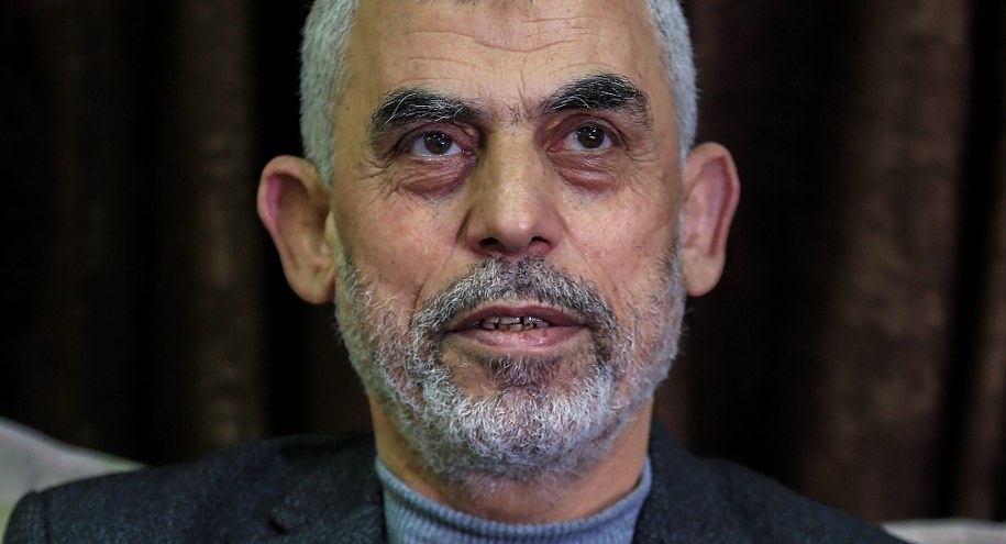 Jahja Sinwar /MOHAMMED SABER  /PAP/EPA