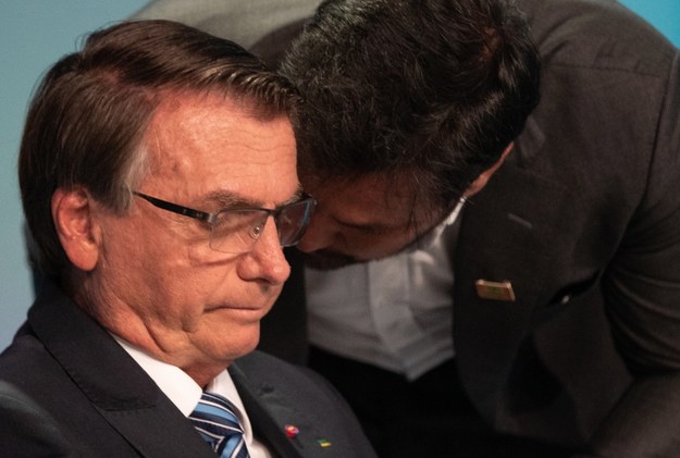Jair Bolsonaro groził, że może nie uznać wyników wyborów /Andre Coelho /PAP/EPA