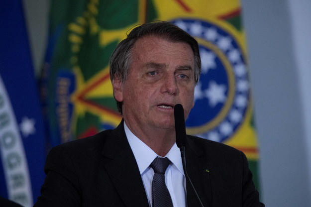 Jair Bolsonaro, prezydent Brazylii /Joedson Alves /PAP/EPA