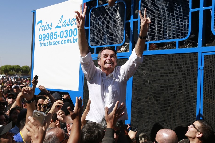 Jair Bolsonaro /Joedson Alves /PAP/EPA