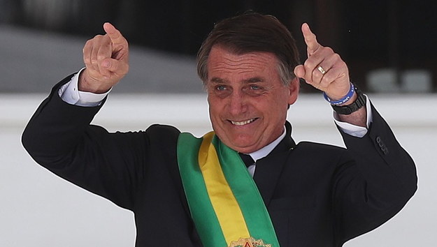 Jair Bolsonaro /MARCELO SAYAO /PAP/EPA