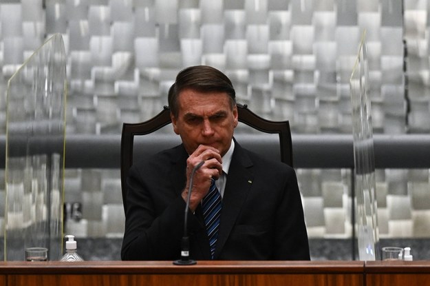 Jair Bolsonaro /Andre Borges /PAP/EPA