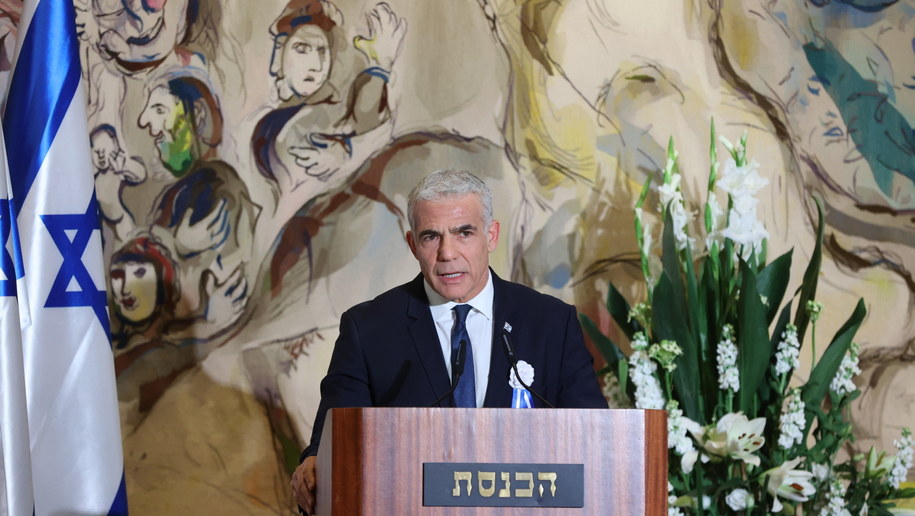 Jair Lapid /ABIR SULTAN /PAP/EPA