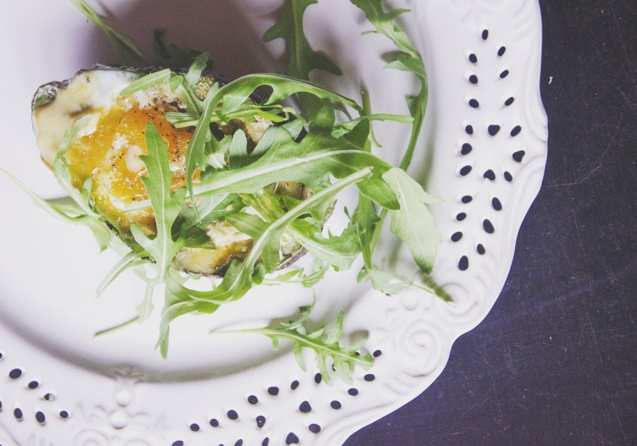 Jajka w awokado z chrzanowym koglem moglem /Malwina  Zaborowska /RMF FM