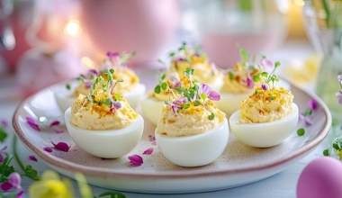 Jajka z wyrazistym farszem. Pasują idealnie na świąteczny stół