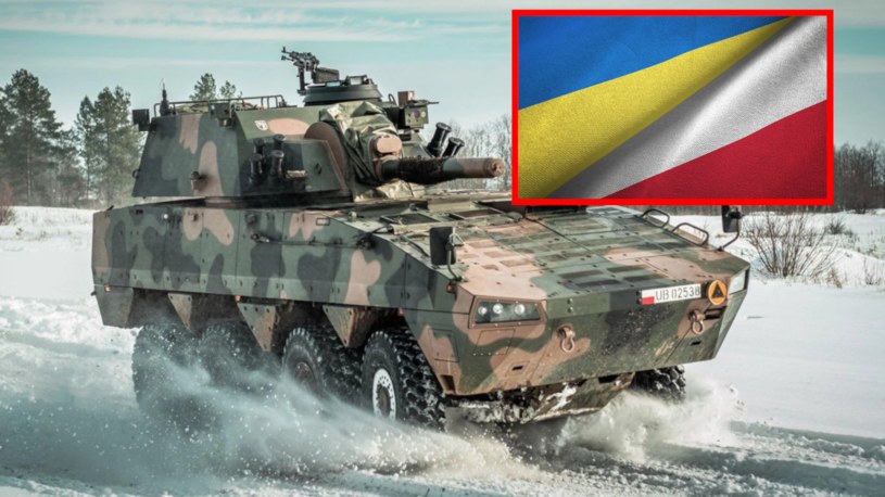 Jak donosi rzecznik polskiego rządu, Piotr Müller, Polska przekaże Ukrainie samobieżne moździerze M120 Rak. To wóz na bazie popularnego Rosomaka /@TradersAbacus /Twitter