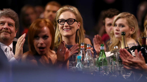 Jak dziękować, to tylko Meryl Streep! - fot. Christopher Polk /Getty Images/Flash Press Media