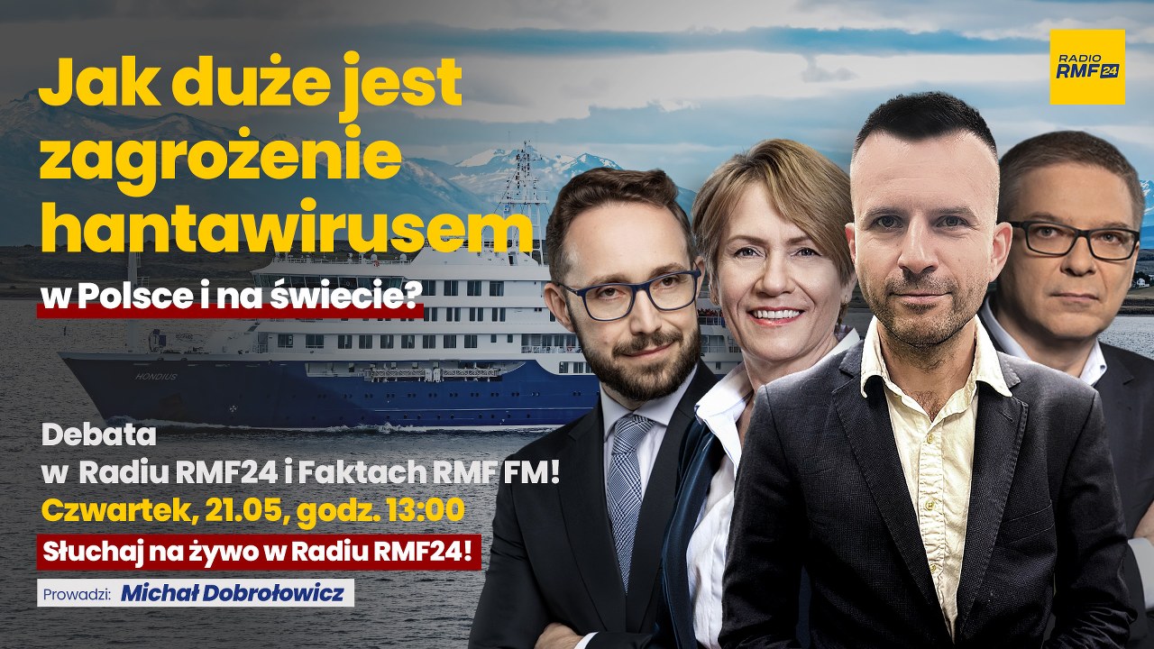 Jak groźny jest hantawirus? Debata w Faktach RMF FM i Radiu RMF24