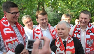 Jak kibicuje Kaczyński?