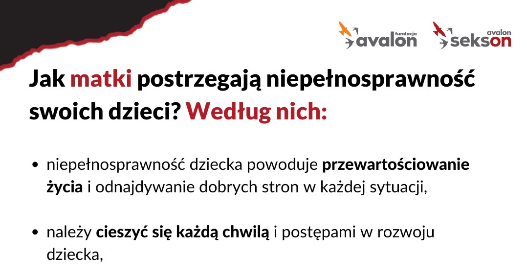 Jak matki postrzegają niepełnosprawność swoich dzieci? - infografika /materiały prasowe