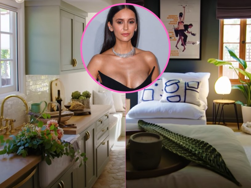 Jak mieszka Nina Dobrev? /screeny z filmu na YouTube https://youtu.be/9KapEXWynrA / Stephane Cardinale - Corbis/Corbis  /Getty Images