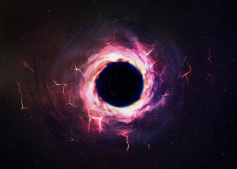 Jak naprawdę wygląda czarna dziura? /123RF/PICSEL