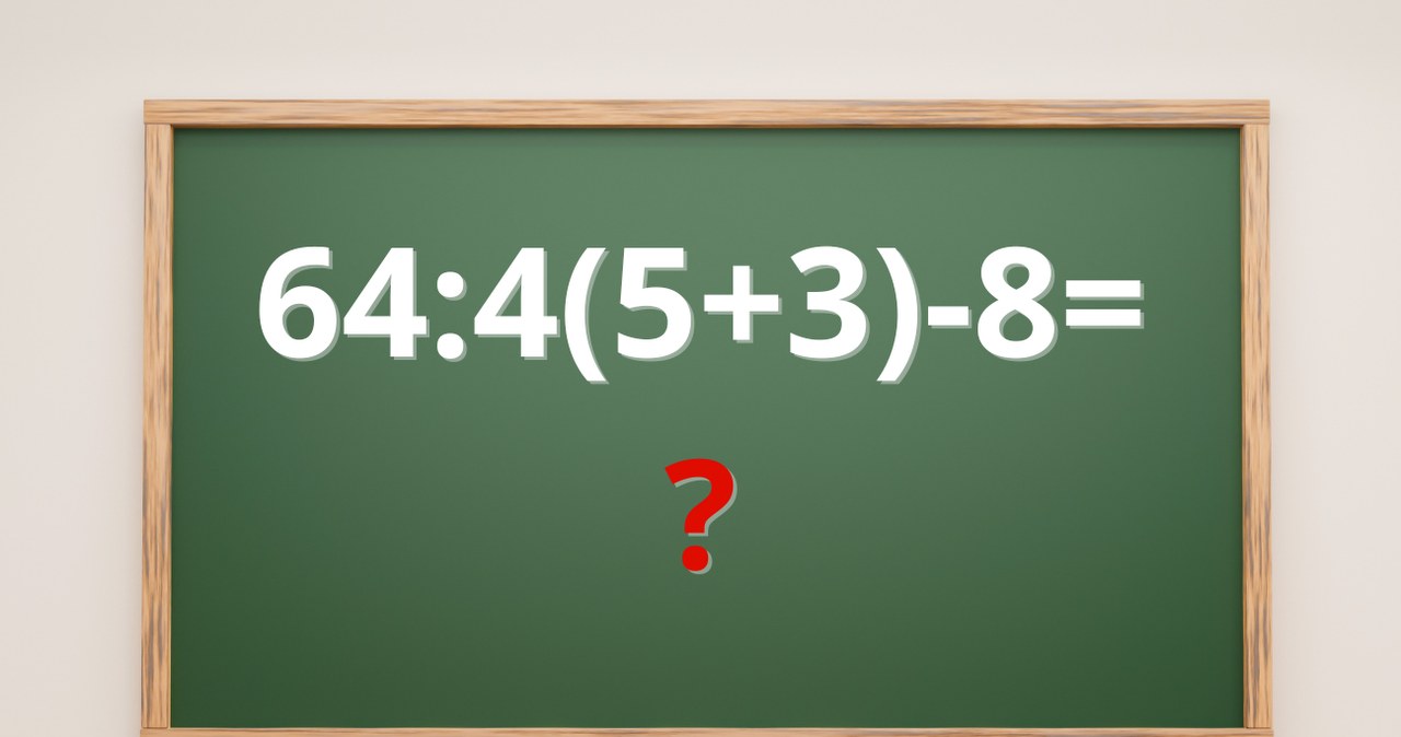 Jak obliczysz zagadkę? Tutaj przyda się szkolna reguła /Canva Pro