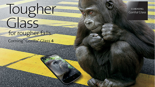 Jak osiągi panelu Gorilla Glass 4 mają się do poprzednika? /materiały prasowe