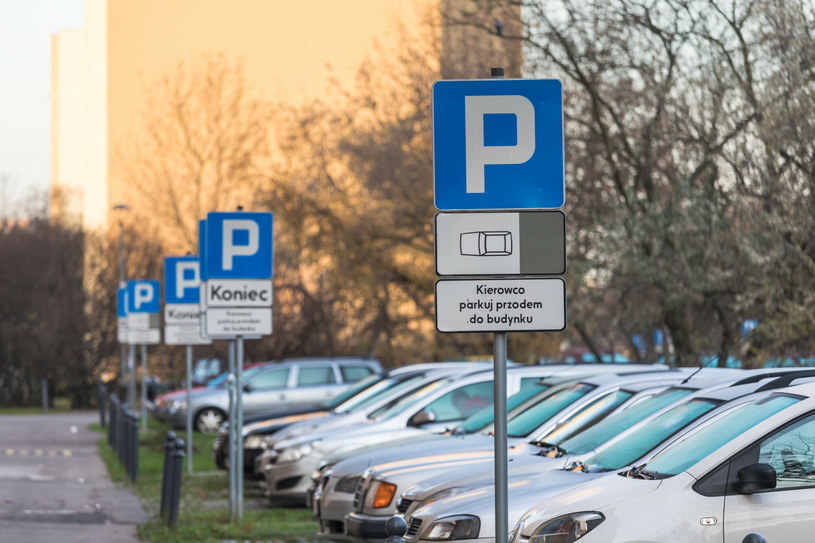 Jak parkować, żeby nie narazić się na mandat albo odholowanie samochodu? /Arkadiusz Ziółek /East News