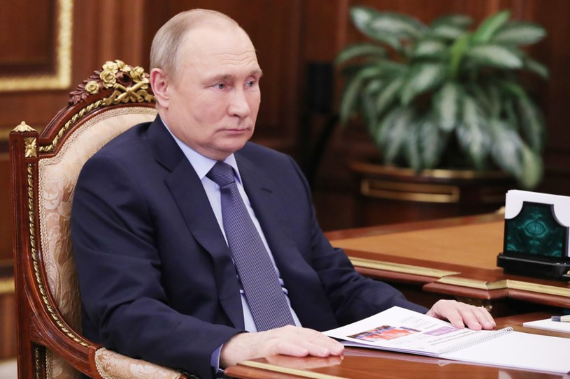 Jak podał anonimowy informator, Władimir Putin oczekuje na operację przewodu pokarmowego /Mikhael Klimentyev/Kremlin Pool / Zuma Press / Forum /Agencja FORUM