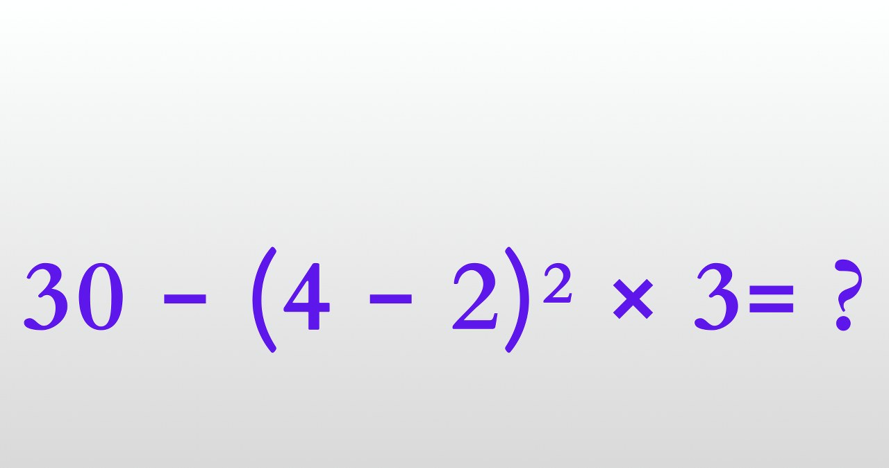 Jak poprawnie obliczyć to działanie? /INTERIA.PL